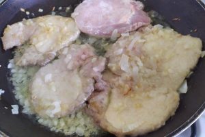 Scaloppine di maiale al Prosecco