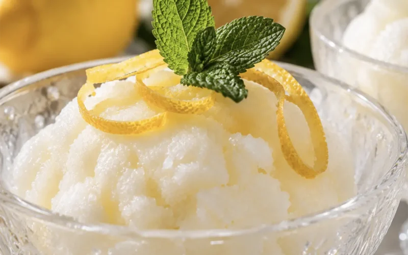 sorbetto al limone