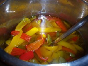 Peperoni in agrodolce