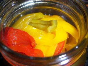 Peperoni in agrodolce