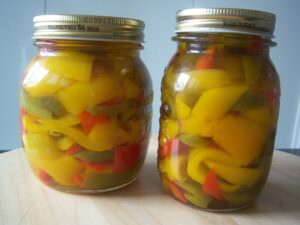 Peperoni in agrodolce