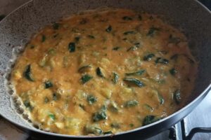 Frittata di zucchine e cipolle