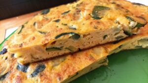 Frittata di zucchine e cipolle