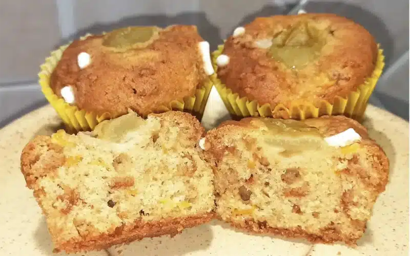 Muffin estivi alle pesche