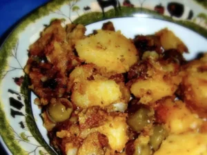 Patate apparecchiate