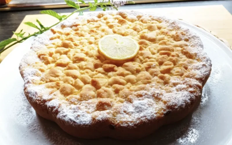 Sbriciolata alla crema di limone