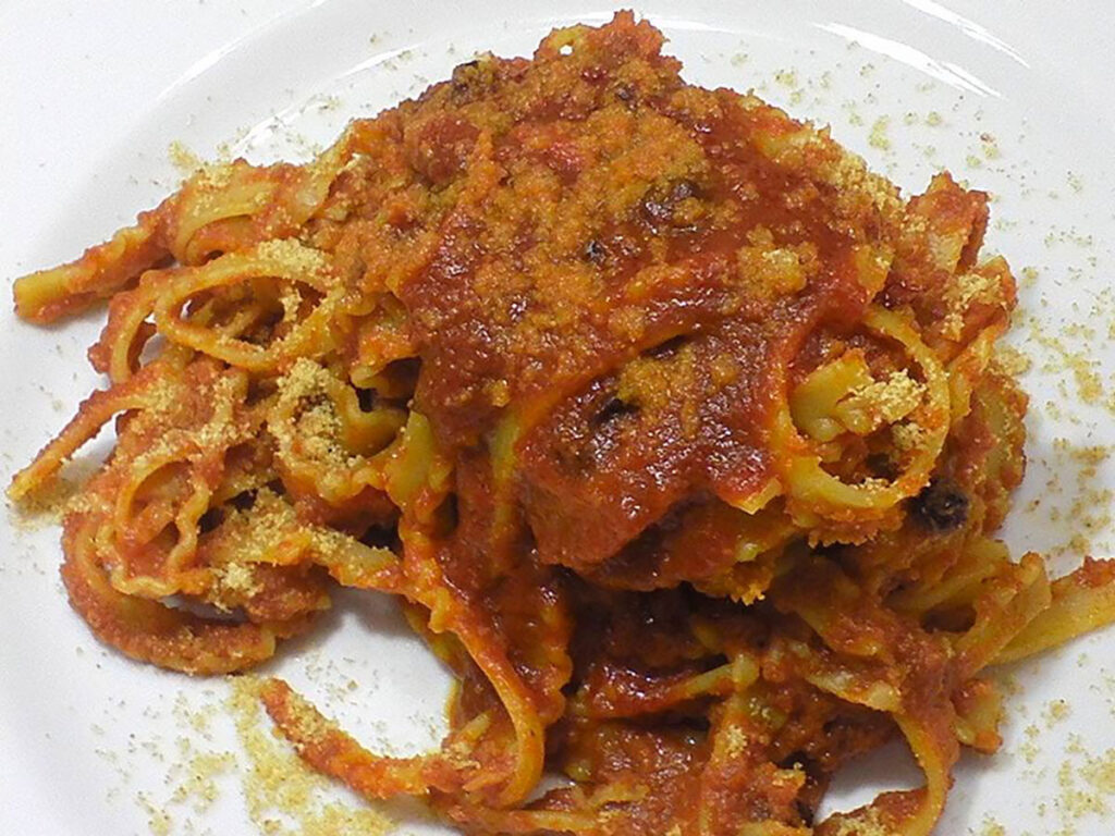 pasta c'anciova piuricette