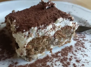 tiramisù panna e mascarpone