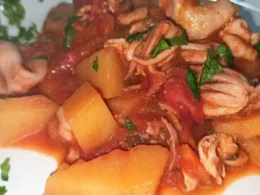 Totanetti patate e pomodoro