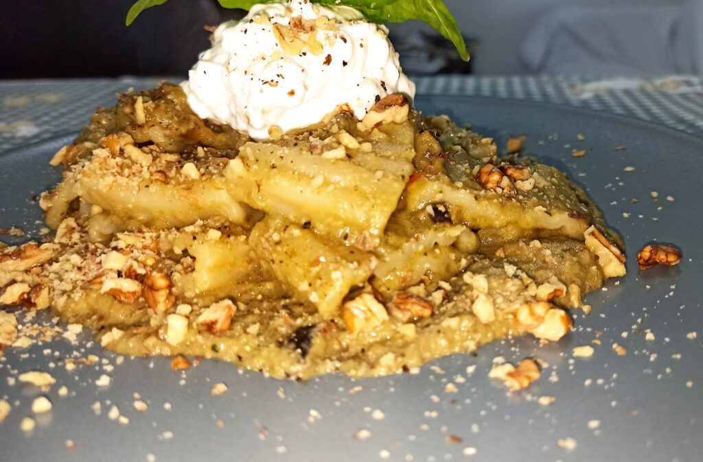 paccheri alle melanzane