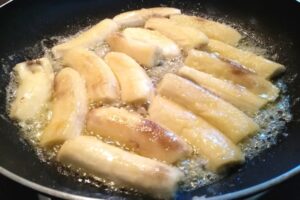 Banana flambé