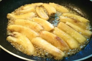 Banana flambé