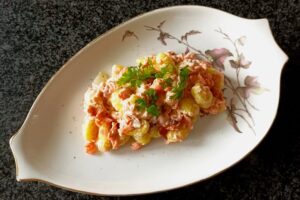 Gnocchi al salmone