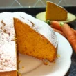 Torta morbida e soffice fatta di carote