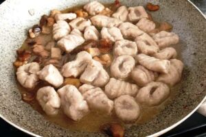 Gnocchi di castagne fresche