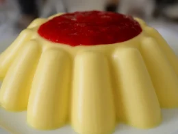 Bavarese semplice al gusto esotico