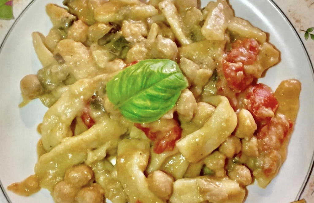 pasta e ceci alla siciliana