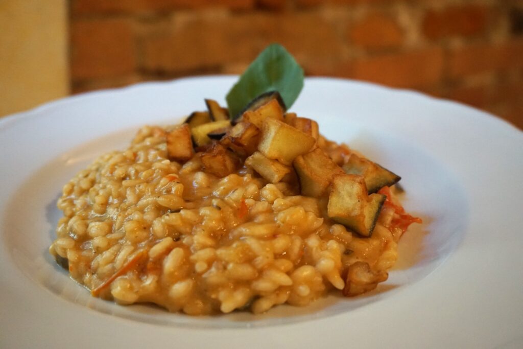 risotto alla norma
