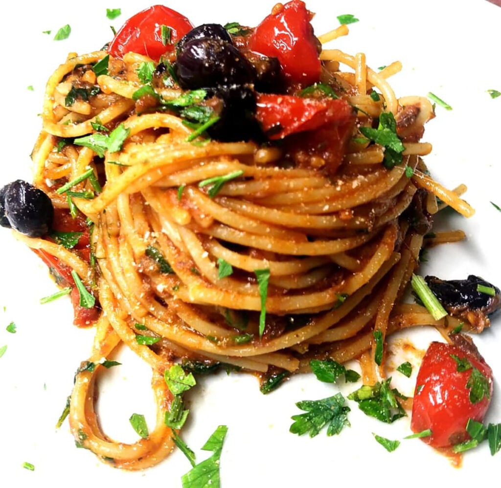 spaghetti alla gaetana