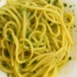 spaghetti più cremosi di aglio e olio