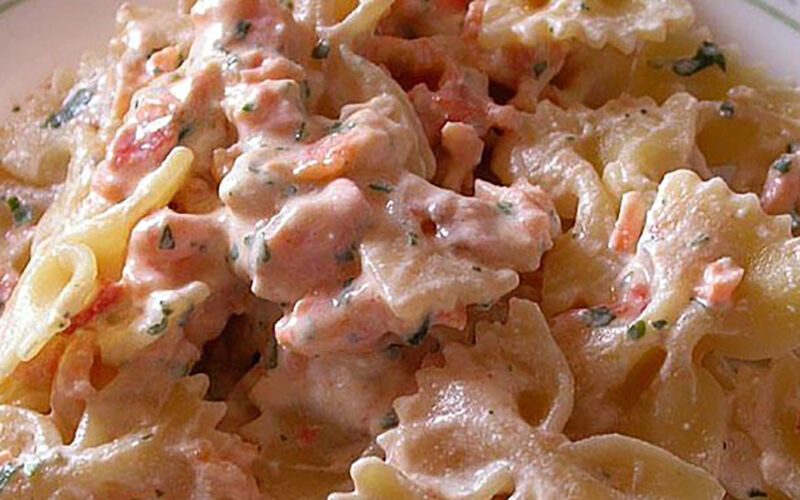 farfalle al salmone