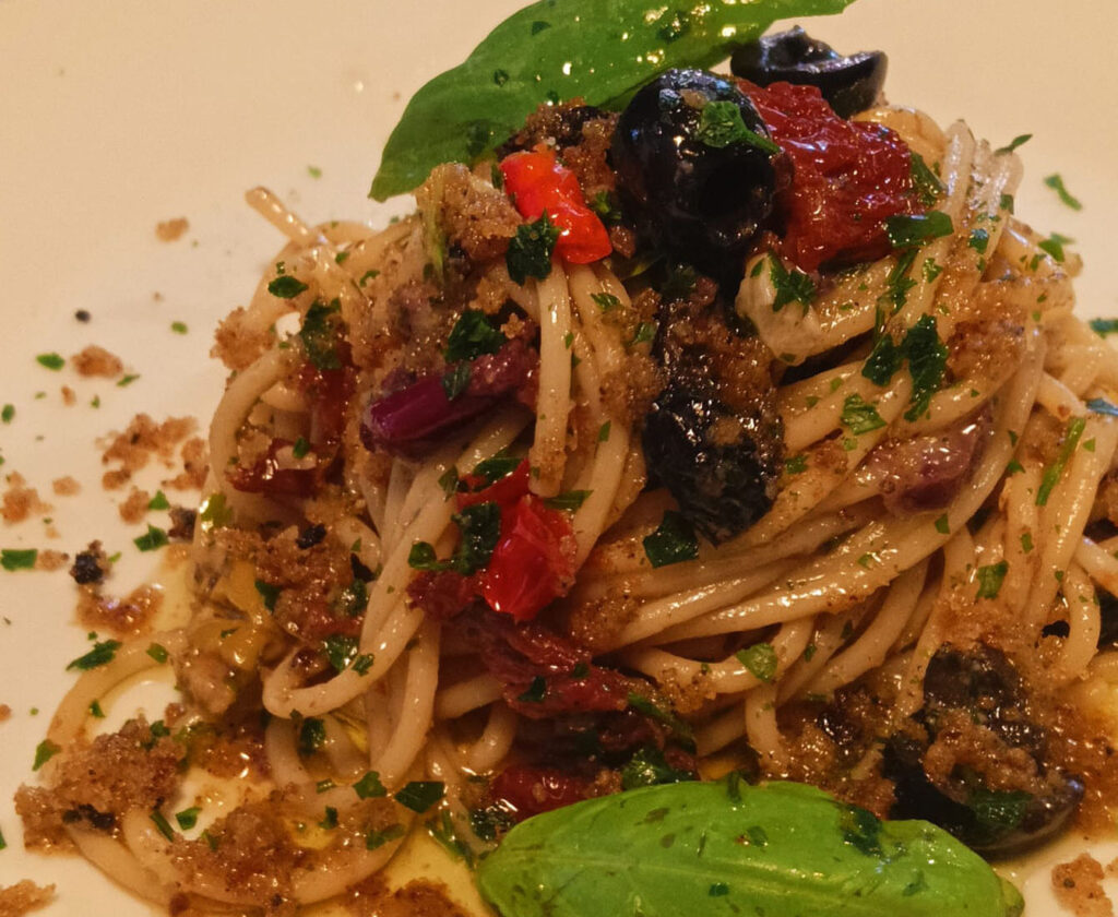 spaghetti alla Gravunaro