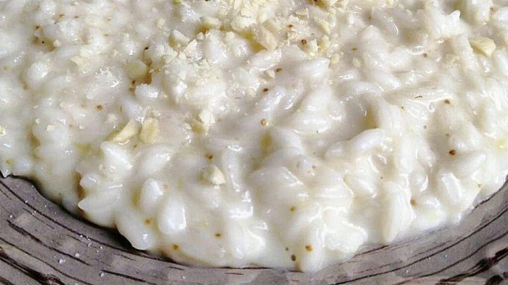 risotto allo champagne