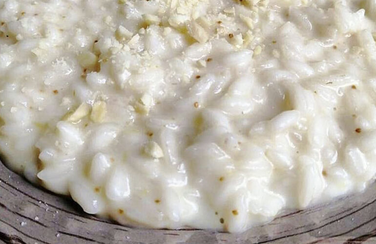 risotto allo champagne