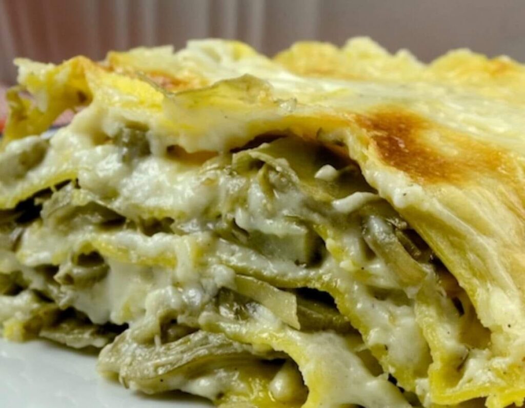 lasagna ai carciofi