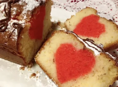 plumcake di san valentino