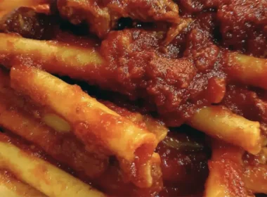 ziti al ragù del portiere