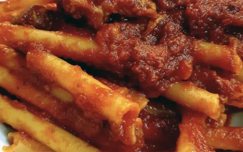 ziti al ragù del portiere