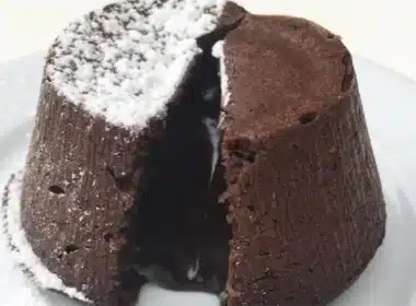 Flan cuore caldo cioccolato