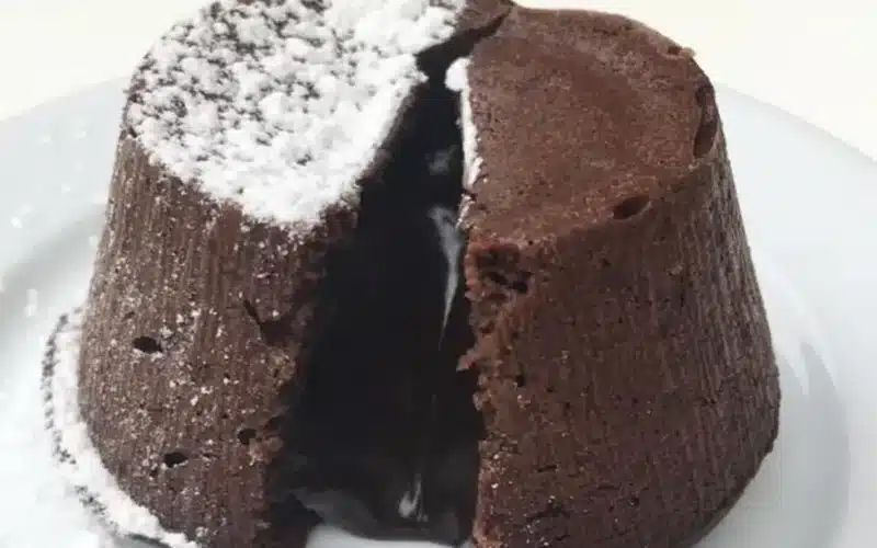 Flan cuore caldo cioccolato