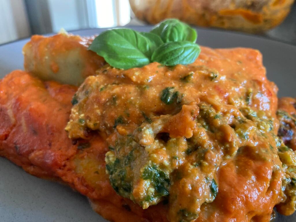 lasagna bianca rossa e verdone