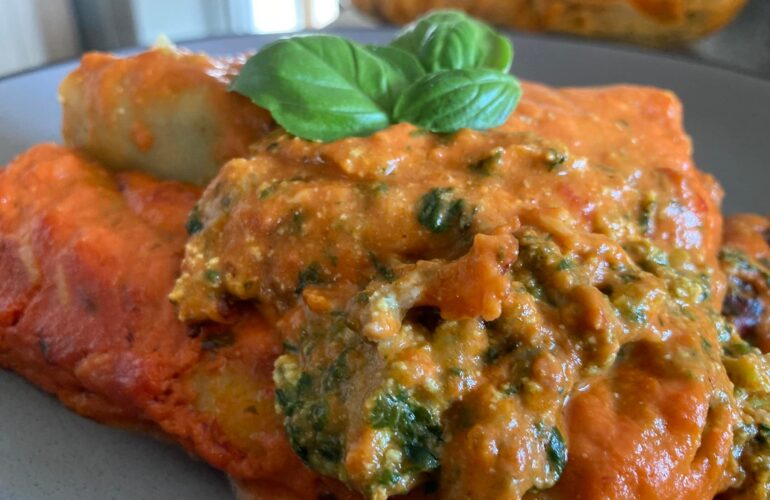lasagna bianca rossa e verdone