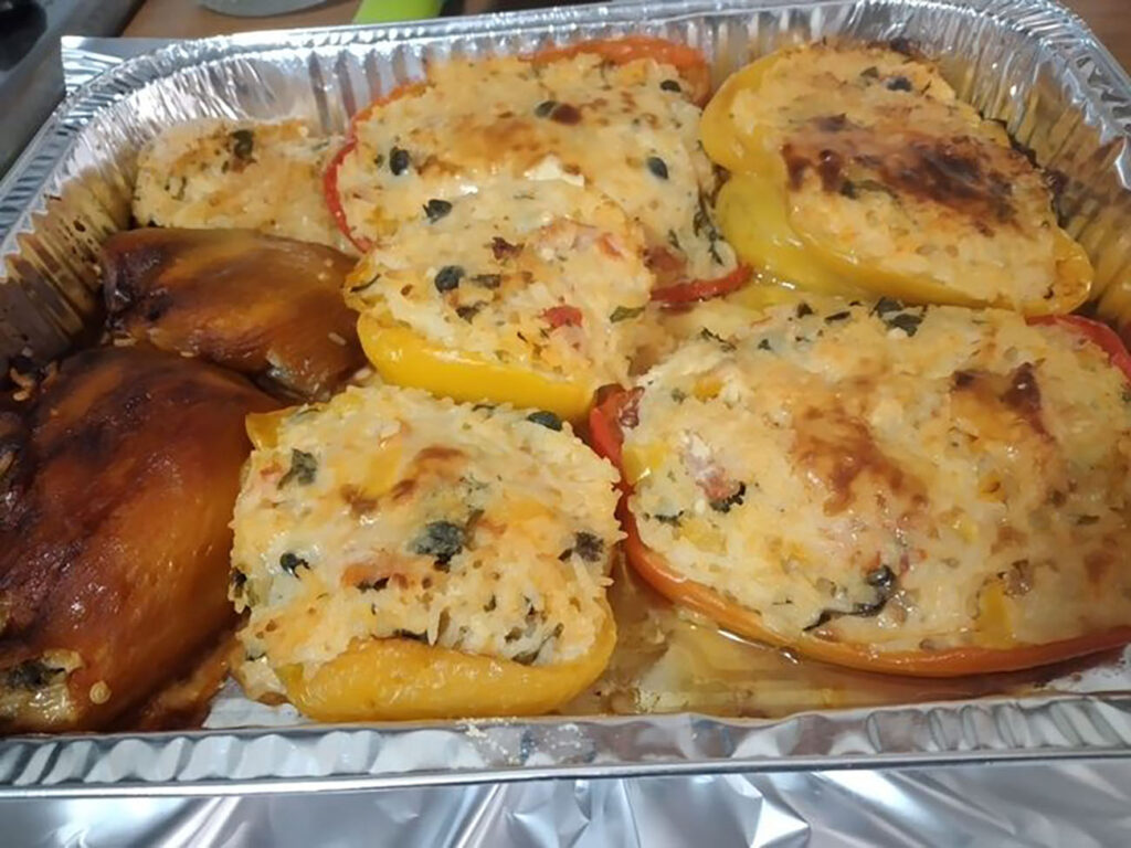 peperoni ripieni di riso