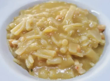 Pasta e patate alla marinara