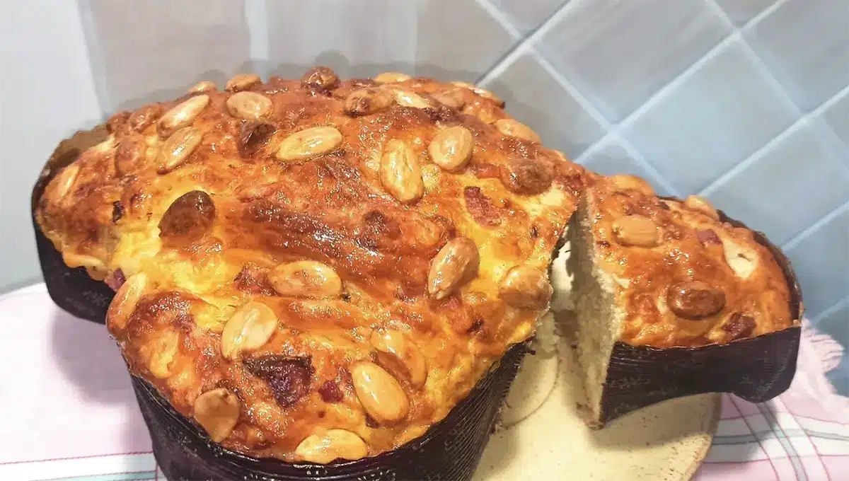 colomba rustica di salumi e formaggi