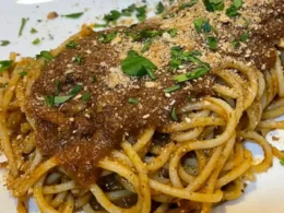 pasta al ragù siciliano