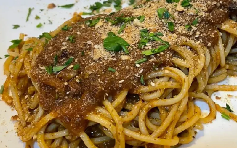pasta al ragù siciliano