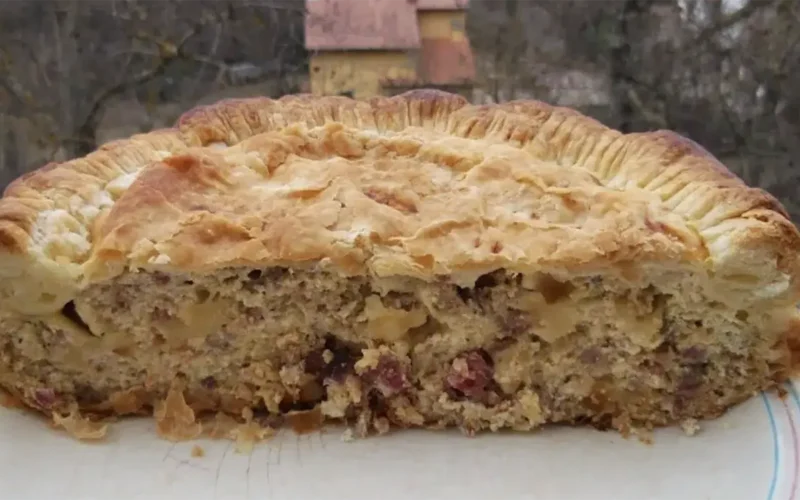pizza ripiena di pasqua