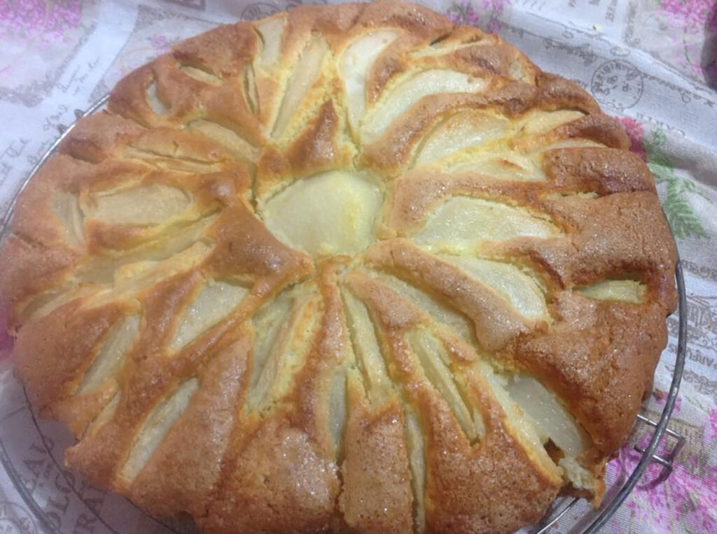 torta di pere