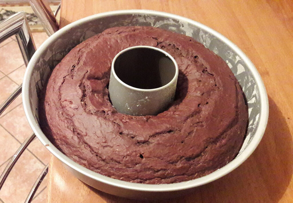 Ciambellone al cioccolato 2