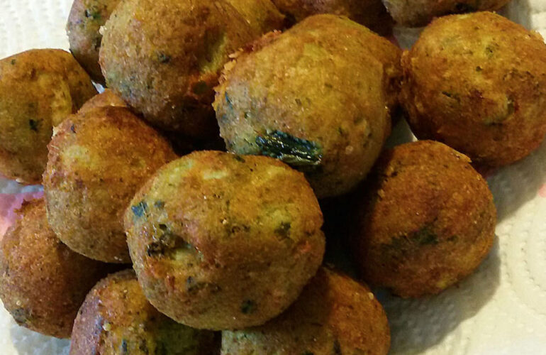 POLPETTE DI CAVOLFIORE E CAROTE