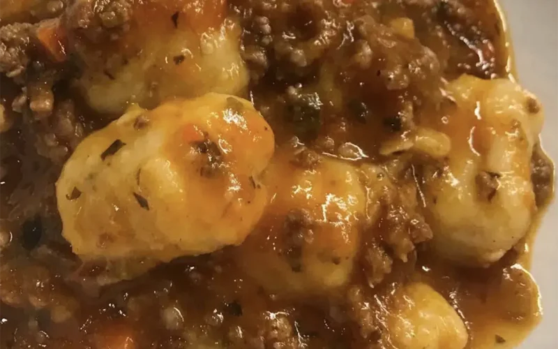 Gnocchi con Ragù della quaresima di Giusina