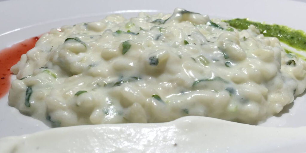 Risotto al preboggion