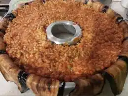 sartù di riso con melanzane