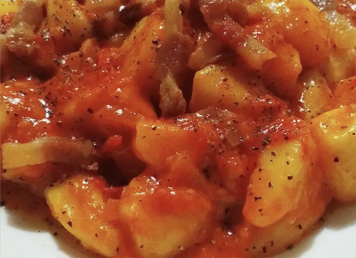 gnocchi all'amatriciana di sora lella