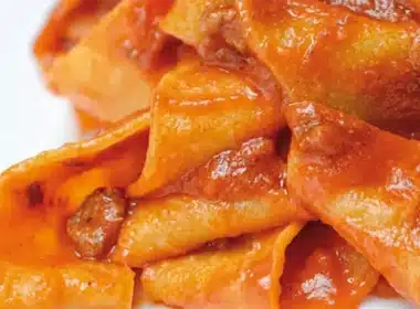 pappardelle al ragù scappato